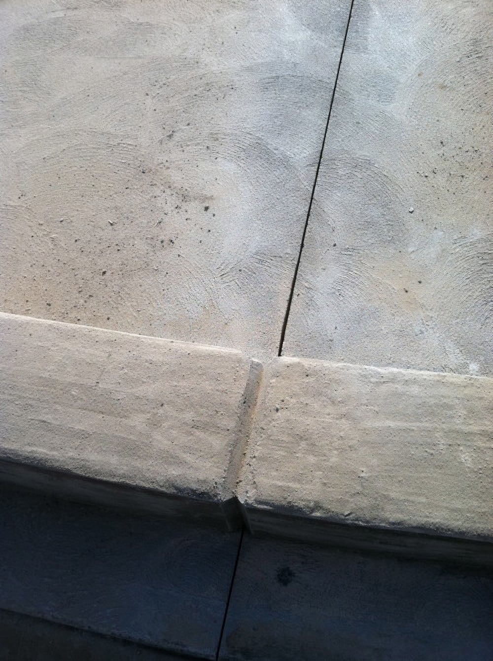 sloped concrete