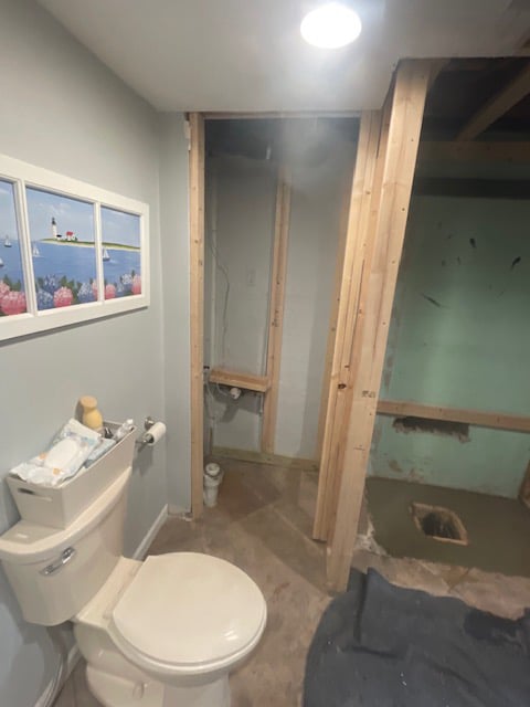 basement bath remodel