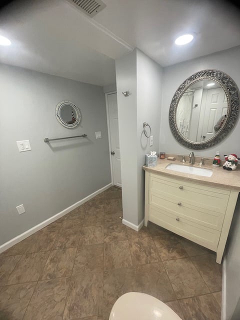 basement bath remodel