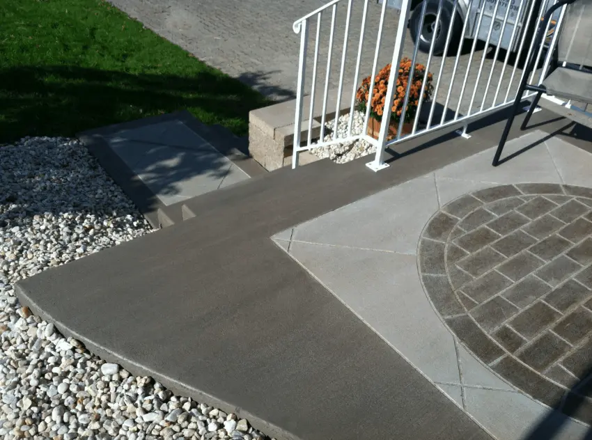 concrete stained and sealed