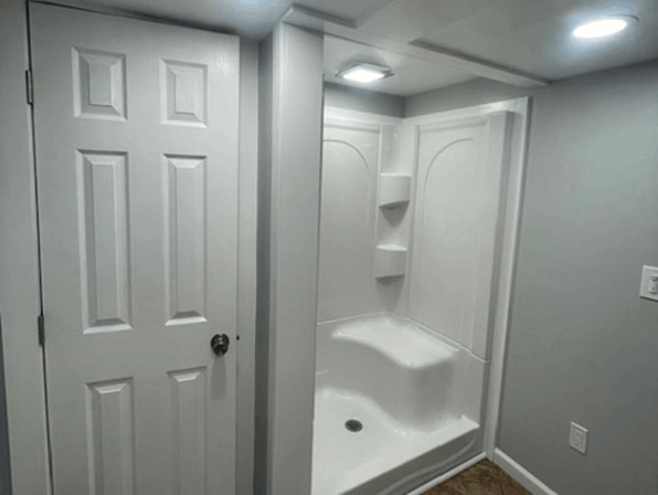 basement bath remodel