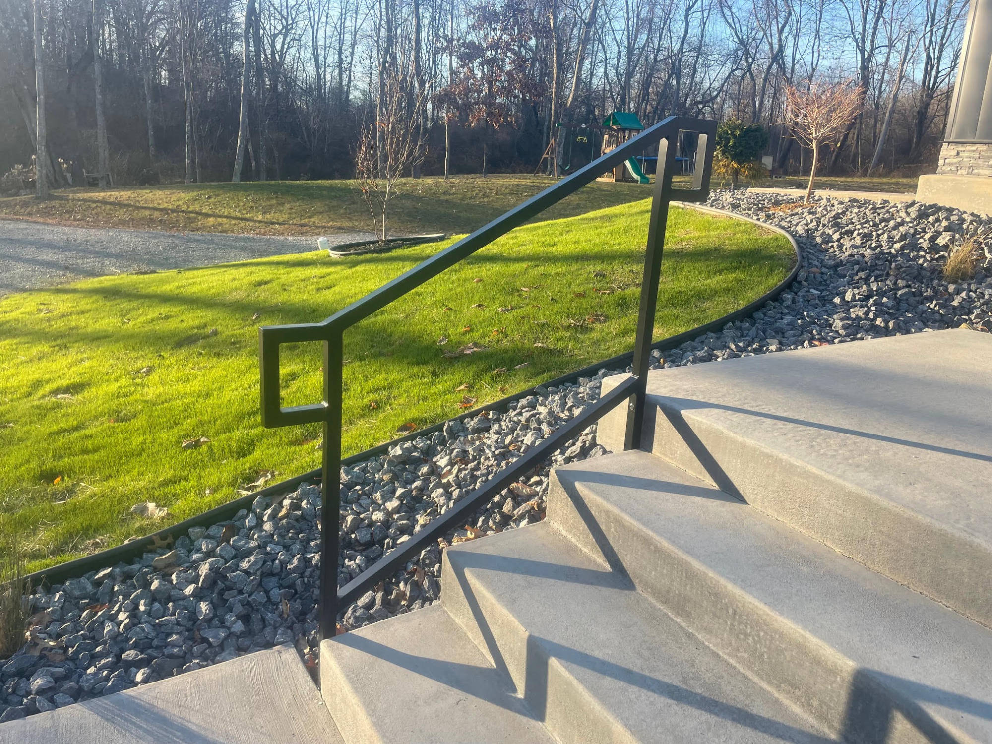 stained and sealed decorative concrete