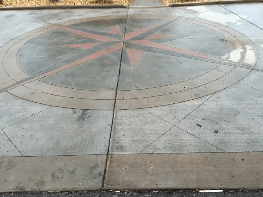 Concrete stain and seal