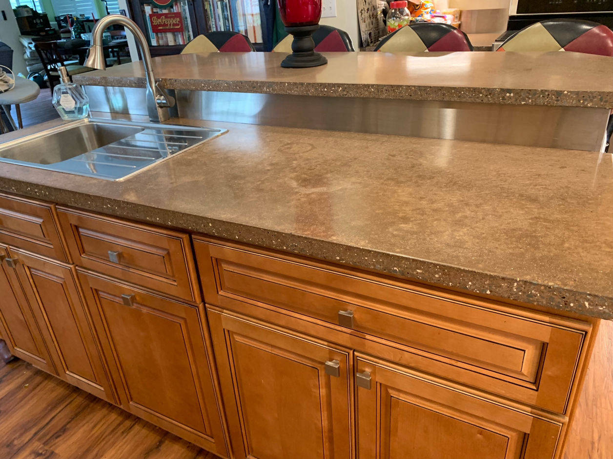 custom made concrete countertops
