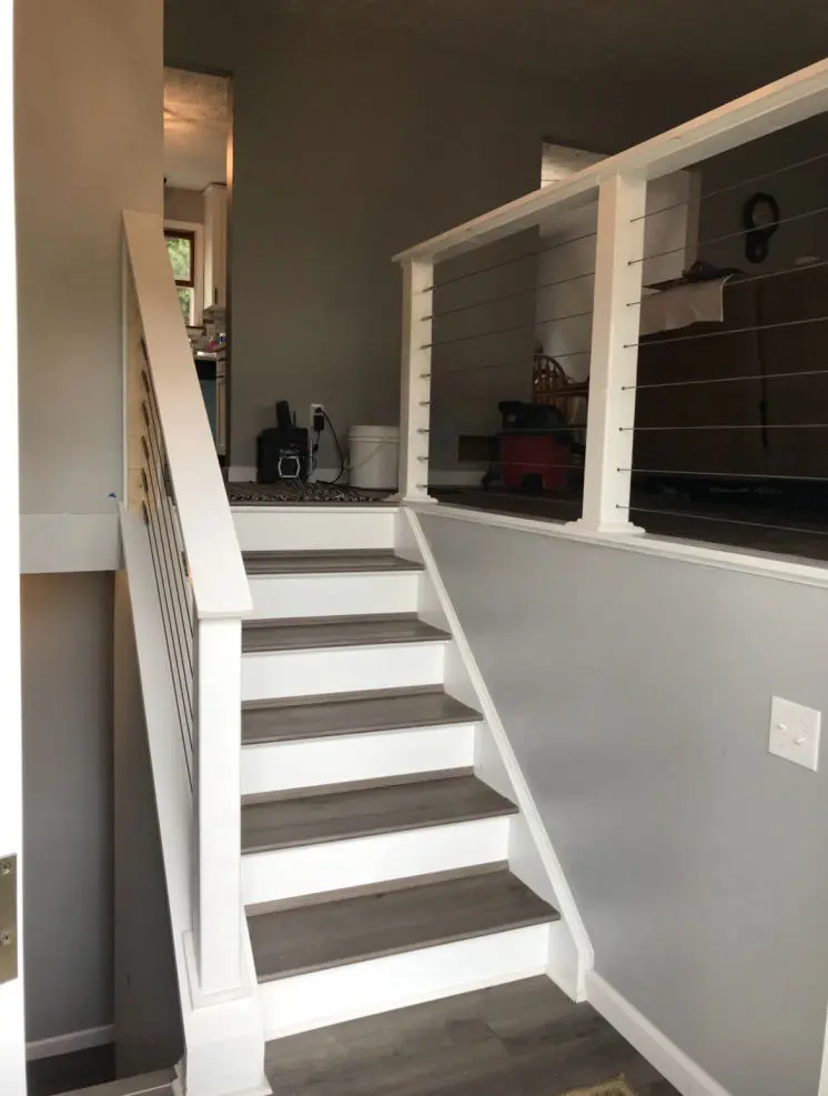 commercial stair railing