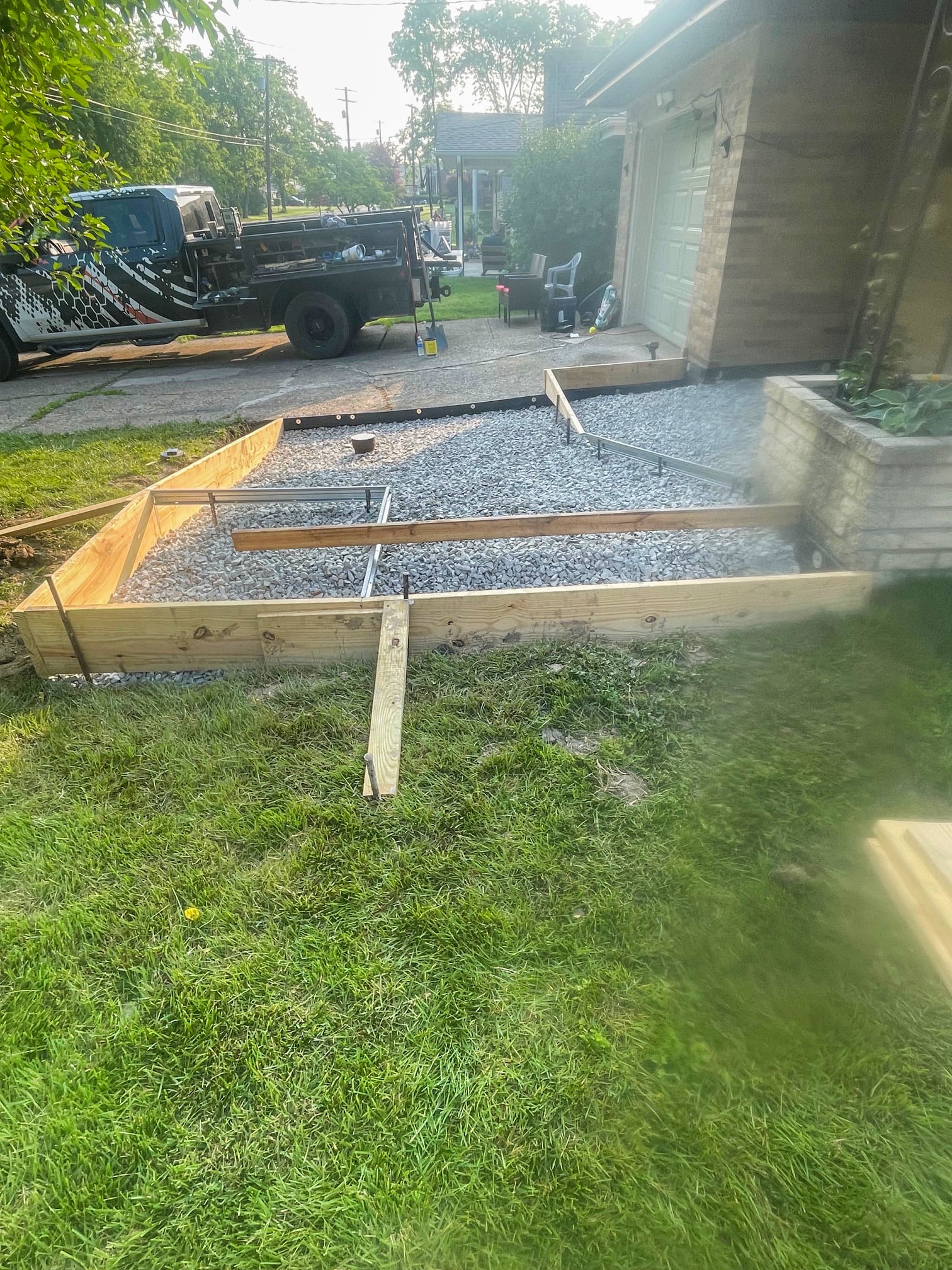 ADA-Patio Ramp looking at driveway