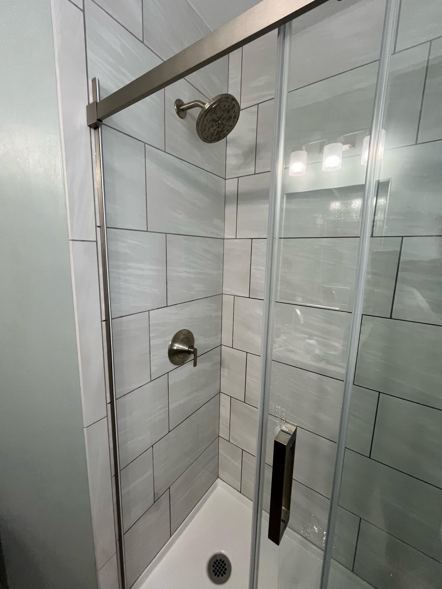 walk-in shower
