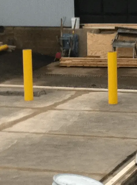 commercial concrete pour