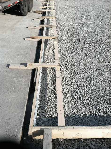 commercial concrete pour